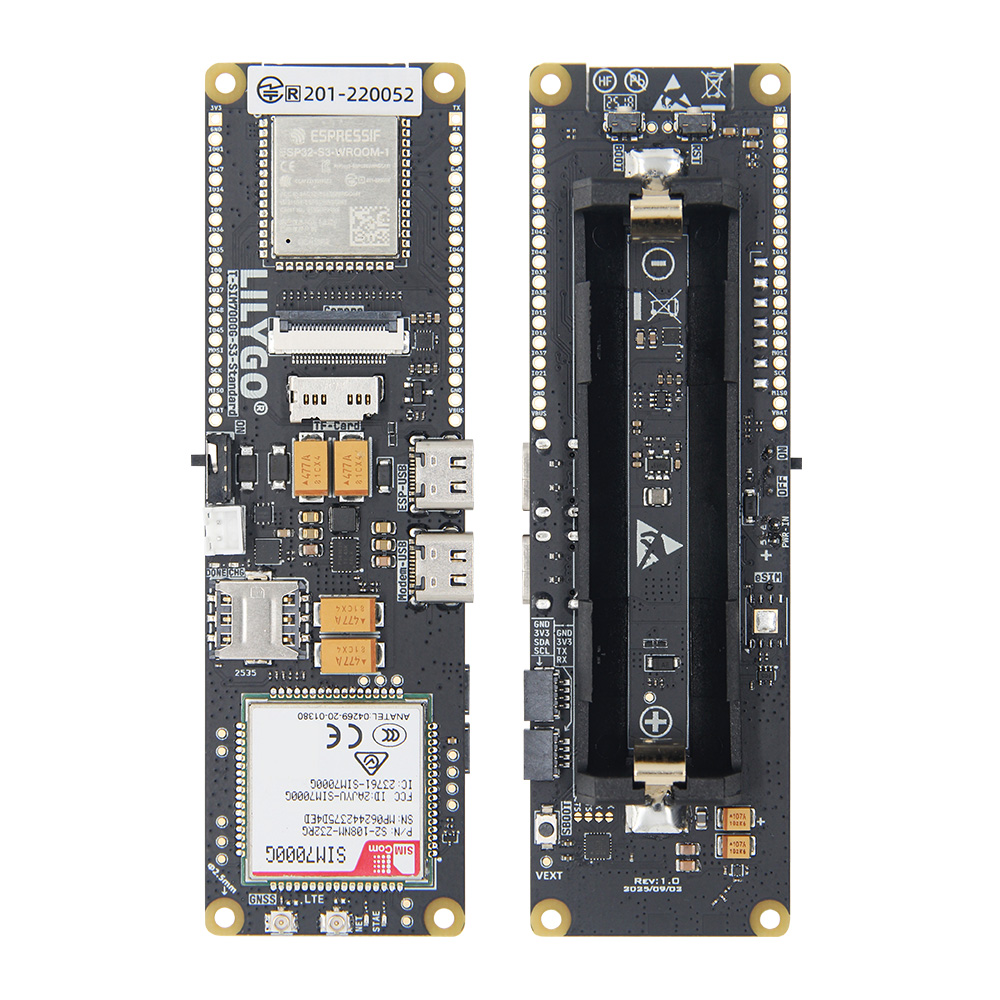 T-SIM7000G-S3-標準 SIM7080G ESP3 - Esp32 S3 Development Board Lot のレビューと価格