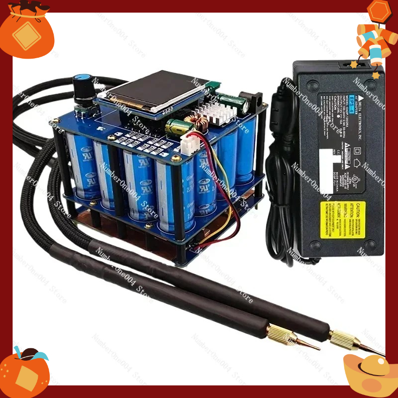1600F スポット溶接機 DIY コンデンサパルススポット - Spot Welder 18650 Battery Pack のレビューと価格