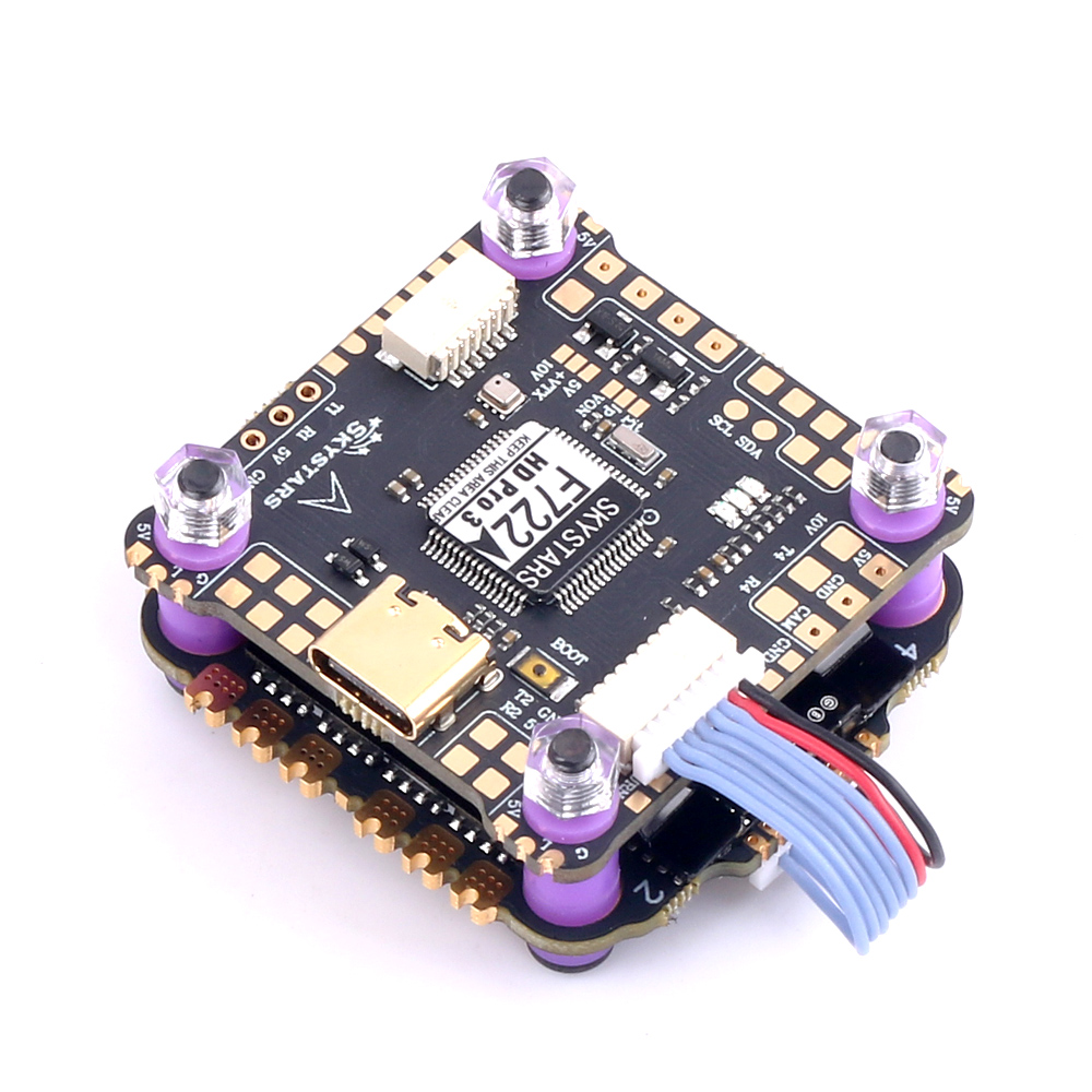 SKYSTARS F7 フライトコントローラー & AM32 - Fpv Flight Controller F7 Stack 60A のレビューと価格