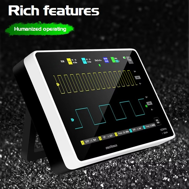 ポータブルデジタルストレージオシロスコープキット 2チャンネ - Digital Storage Oscilloscope 100Mhz のレビューと価格