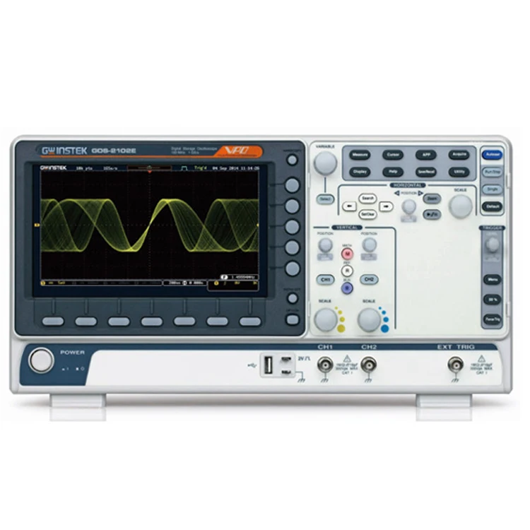 グウィンステック GDS-2000Eシリーズ GDS-220 - Digital Storage Oscilloscope 100Mhz のレビューと価格