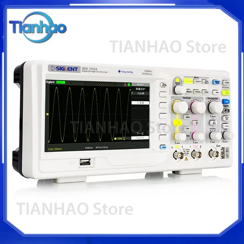SIGLENT SDS1052A SDS1072A SDS1 - Digital Storage Oscilloscope 100Mhz のレビューと価格